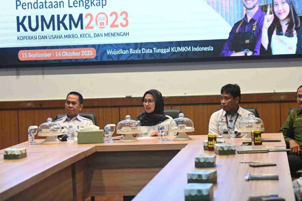 Indah Putri Instruksikan Dukung Pendataan Lengkap Koperasi Dan UMKM 2023