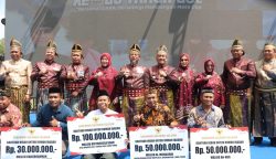 Puncak perayaan HUT ke-23 Kabupaten Luwu Timur.